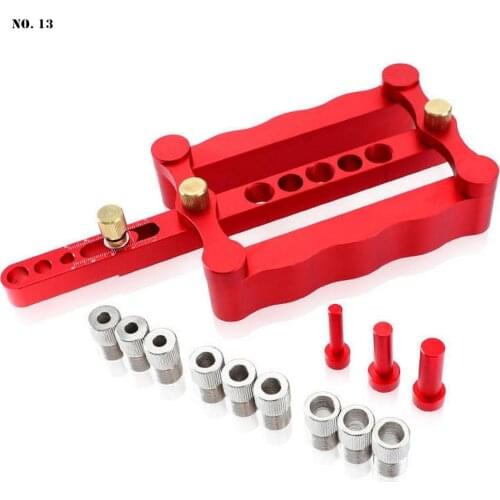 6/8/10mm Drill Bit Oblique Hole Locator Woodworking Tools Joinery Punch Locator Self Centering Dowelling Jig Metric Dowel Tools