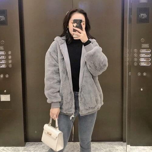 Warm Jacket For Women Fur Coats For Women Winterwear Solid Womens Winter Jacket 2021 Fashion Faux Fur Coat Mink Fur Teddy Coat