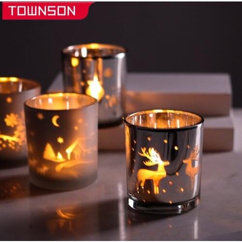 Townson Decorative Glass Candlesticks