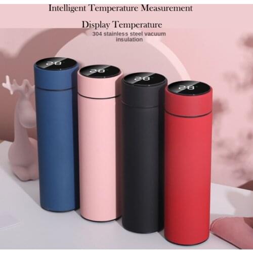 Custom logo Smart Insulation Cup Male and Female Student Portable Water Cup Creative Personalized Trend Temperature Tea Cup