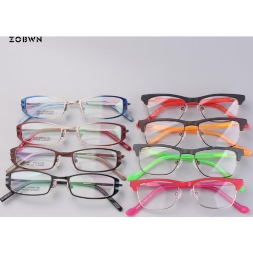 Mix wholesale tage Retro Round Eyeglasses Brand Designer For Women Glasses Men Optical eye glasses Frame Eyewear students lady