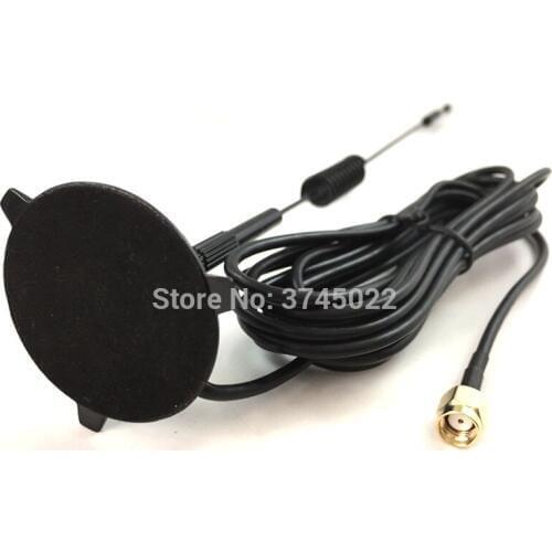 1pcs Rp-Sma Male Connector Antenna High Gain 5dbi 4G Lte Sucker Antenee With Triangle Bracket