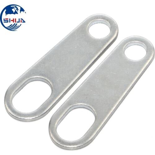 2PCS Universal Motorcycle Turn Signal Lights Brackets Motorbike Indicator Lamps Holder Fork Lamp Mount Clamps Metal Accessories