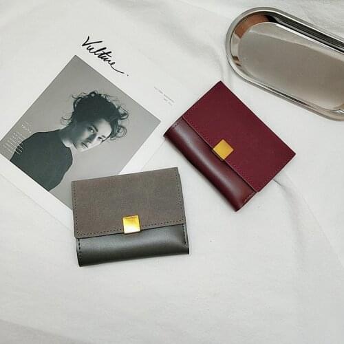 2020 Leather Women Wallets Hasp Lady Moneybags Zipper Coin Purse Woman Short Wallet Money Cards ID Holder Bags Purses Pocket