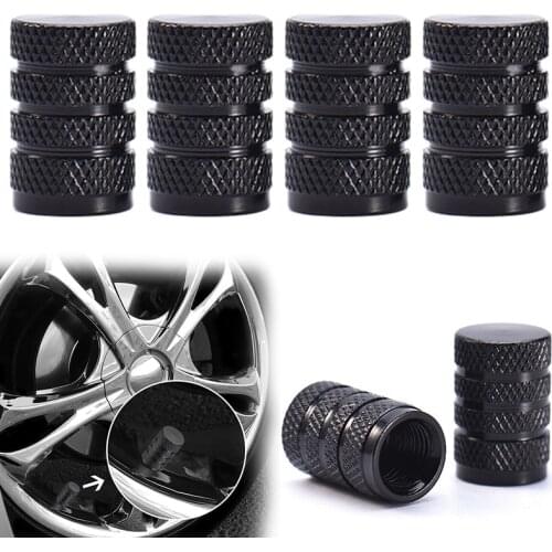 4PCs Aluminium Alloy Wheel Tire Valve Rim Stem Cap Dust Cover for Car Truck Car Accessories