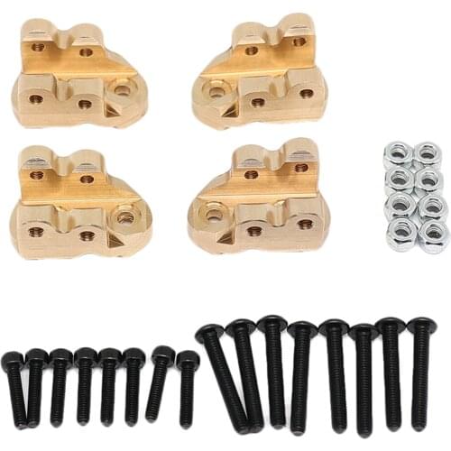 4Pack 1:10 RC CNC Metal Pull Code Seat for Yikong 4103 Crawler Car Model Buggy Trucks Accessories