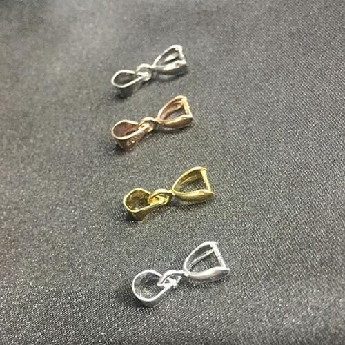 5*15MM 200Pcs Mix Colors Copper Linking Seeds Clasps Pendant Hooks Jewelry Fittings Findings