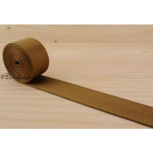 5 yards 1.25 inch(32mm) heavy weight nylon webbing for key fob strap ZA14