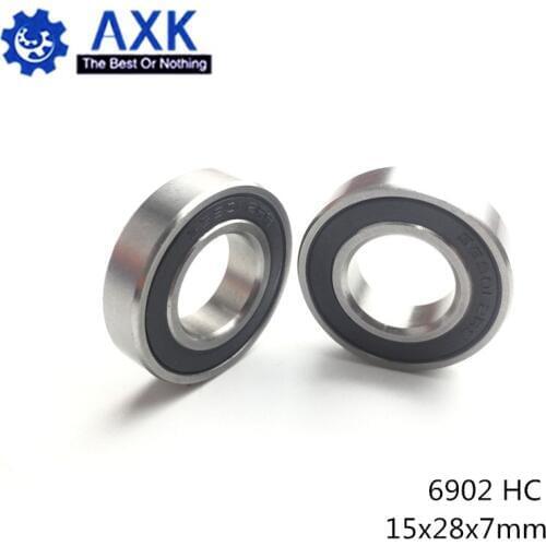 6902 Hybrid Ceramic Bearing 15x28x7 mm ABEC-1 ( 1 PC ) Bicycle Bottom Brackets & Spares 6902RS Si3N4 Ball Bearings