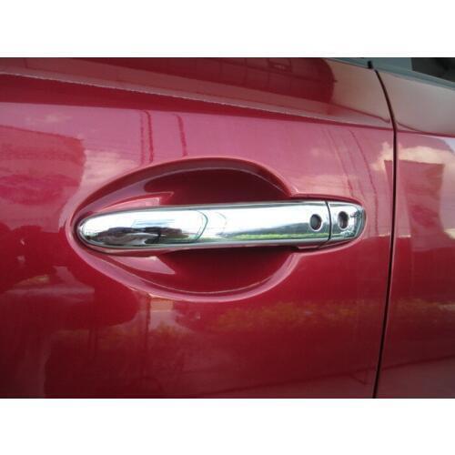Chrome door handle cover For Mazda CX5 CX-5 2013 with 2 smart keyhole