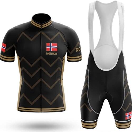 New Cycling Sets Bike uniform Norway Summer Cycling Jersey Set Road Bicycle Jerseys MTB Bicycle Wear Breathable Cycling Clothing