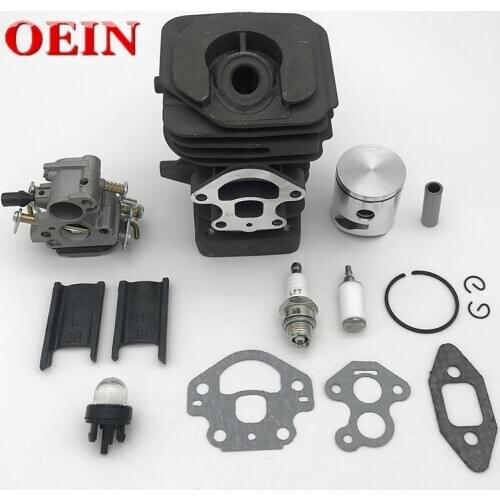39mm Cylinder Piston Carburetor Gasket Kit Fit For Husqvarna 240 240E 235E 235 236 236E Chainsaw Motor Spare Parts 545050417