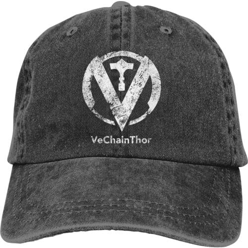 Crypto Coin VTHO Token VeThor Baseball Cap Men Hats Women Visor Protection Snapback Vechain Miners Caps