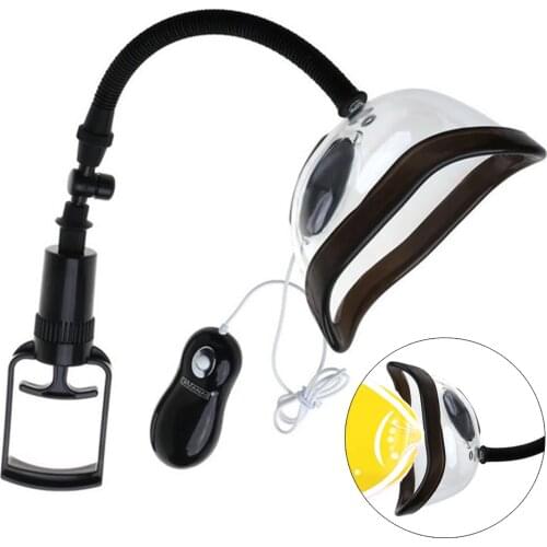 Pussy Pump For Vagina Nipple Enlarge Vacuum Pump Remote Control Clitoris Sucker For Women Clit Vibrator Adults Sex Toys Erotic