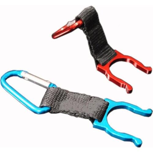 Bottle Hanging Buckle Clip Outdoor Water Bottle Quick-hanging Beverage Bottle Ring Holder(random Color)