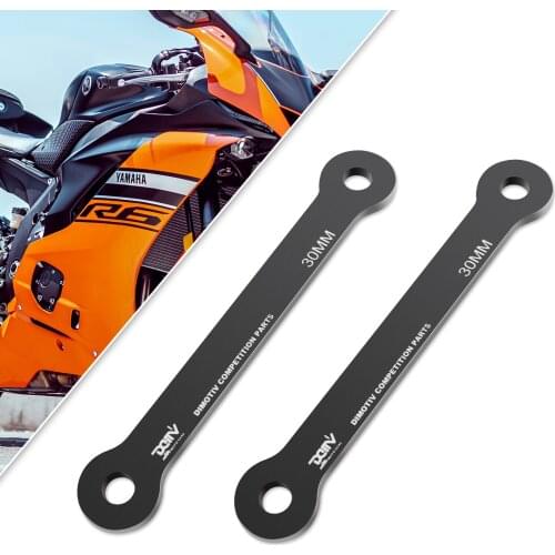 For Yamaha YZF R6 2017 2018 Motorcycle Adjustable Suspension Linkage Drop Link Kits Lowering Kit