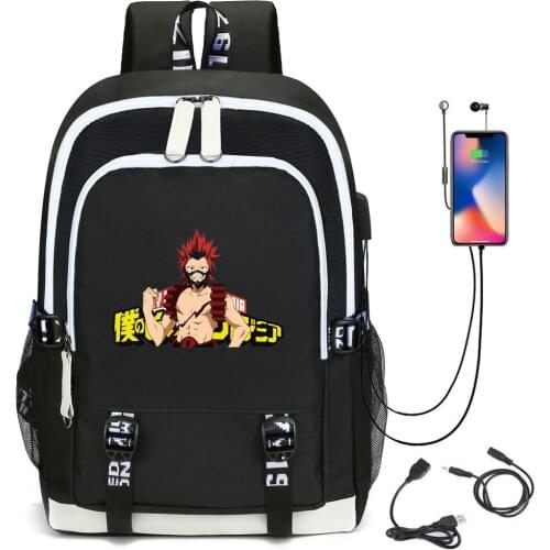 My Hero Academia Backpack Supporting Role Print Anime Cosplay Bags Students Schoolbag Computerbags Travelbags 2021Shoulderbag
