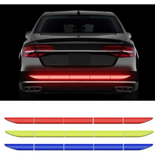 Reflective Car Sticker Car Truck Safety Reflective Warning Strip Durable High-quality Decal Decoration Car Luminous Stickers