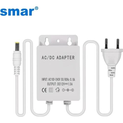 Outdoor Waterproof DC 12V 1.5A Power Adapter For 110V-240V Input For CCTV Security Camera PTZ WiFi IP Camera Fast Shipping