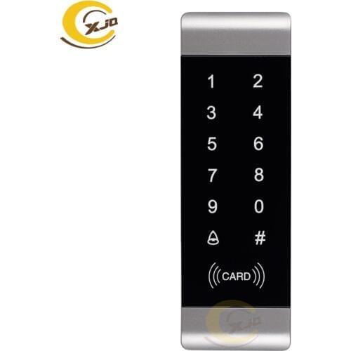 XJQ 1000 Users Touch Keypad Standalone Access Controller RFID Proximity EM Card Keyfobs Keyboard Single Door Access Control