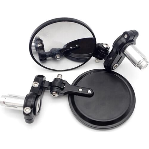 Motorcycle Handle Bar End Mirrors For yamaha mt 15 bmw gs 650 bmw f700gs ducati streetfighter yamaha xt 660 suzuki gsx s750