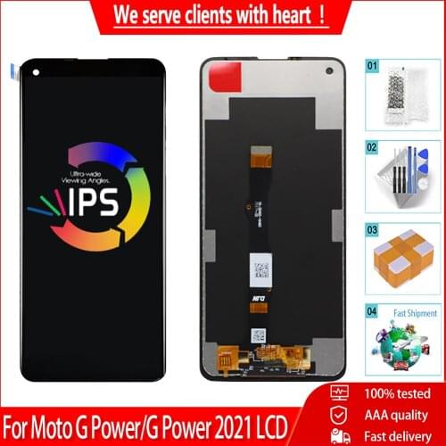 6.6" New For Motorola Moto G Power 2021 LCD Display For MOTO G Power 6.4" LCD Touch Screen Digitizer Panel Replacement Parts