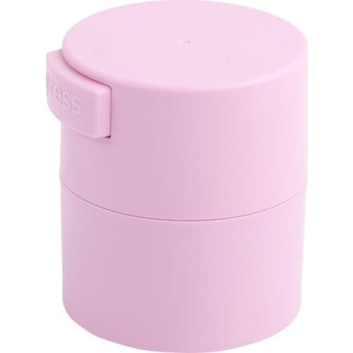 1pcs Eyelash Glue Storage Jar Sealed Eyelashes Extension Glue Makeup Tools Storage Jar Container (Pink)
