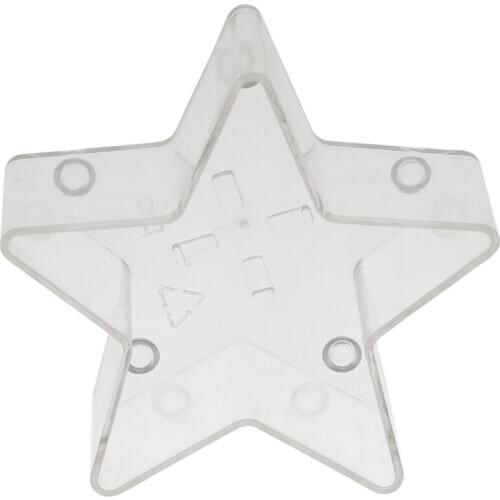 10pcs Star Clear Tealight Tea Light Cup Case Candle Decoration