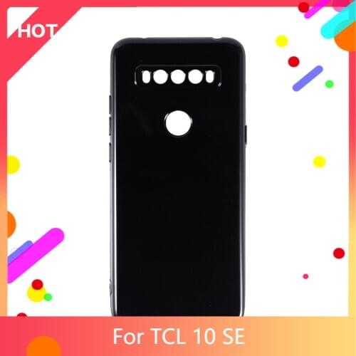 10 SE Case Matte Soft Silicone TPU Back Cover For TCL 10 SE Phone Case Slim shockproof