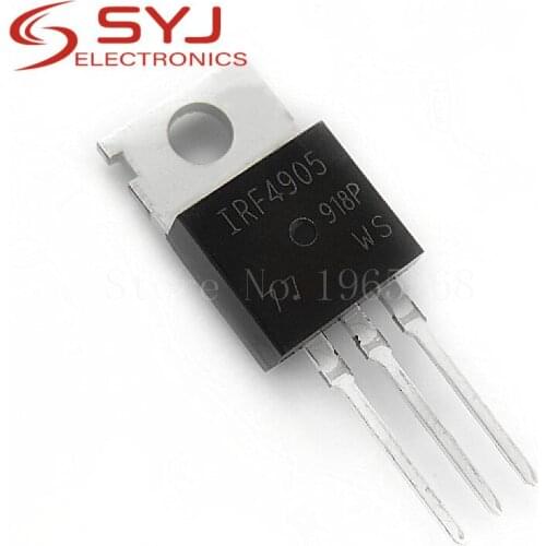 10pcs/lot IRF4905 IRF4905PBF TO-220 MOS FET P channel field effect 74A 55V 200W new original In Stock