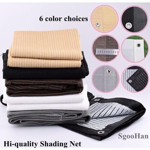 1x1m Anti-UV Shading Net Garden Outdoor Awning Sunshade Net Succulent Plant Cover Shelter Shade Sail Cloth Balcony Safety Net