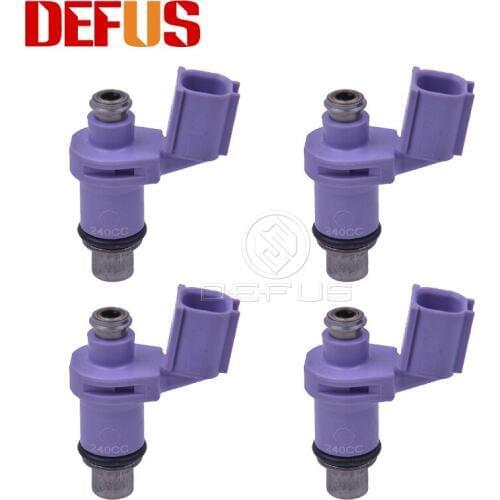 4X New Arrival Motorcycle Fuel Injector Nozzle 240cc 12 hole for Yamaha Replacement Injectors Injection Motor Engine Bico Purple