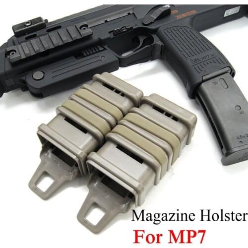 Airsoft MP7 Molle Magazine Pouch Tactical FastMag Holster Military Hunting Accessories Fast Mag Holder Free Shipping
