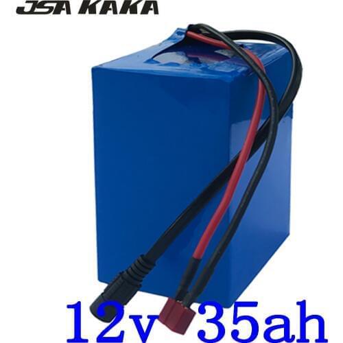 12V scooter battery12V 35AH ebike battery 12V 200W 300W 3S Lithium battery with 12.6V 5A Charger with 30A BMS for street light