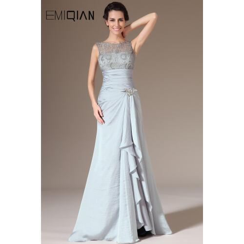 Freeshipping New Charming Tank Gray Evening Dresses