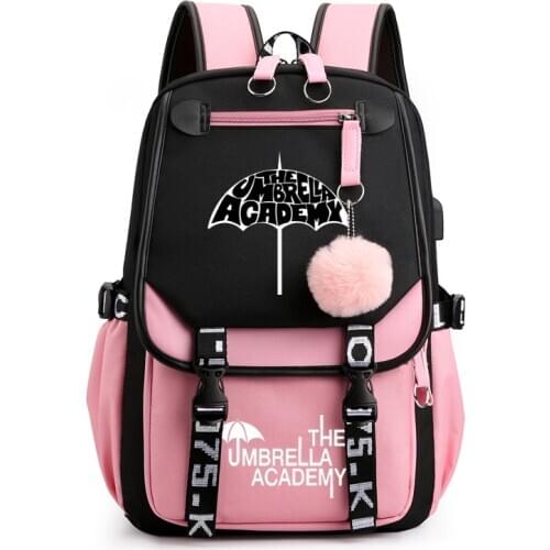 The Umbrella Academy Children Backpack Comfortable Kids School Bags Preschool Bag 7-14Years Mochila Infantil For Boys Girls