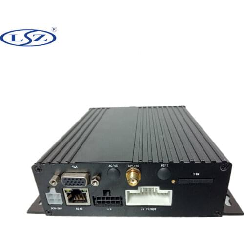 4 Channel SD Card MDVR GPS 1080P AHD Car Mobile DVR