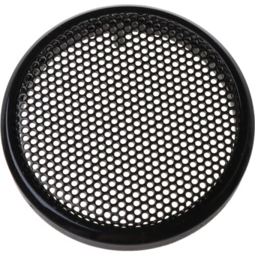 1/2/3/4/5/6 Inch Black Car Speaker Grill Mesh Round Horn Protective Cover Circle Enclosure Net DIY Decorative Accessories B95C