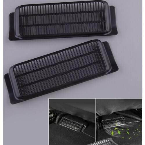 1 Pair Car Air-Flow Vent Protection Cover Trim Grille Fit For Tesla Model 3 2017 2018 2019 2020