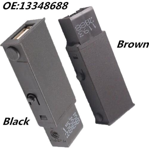 1PC 13348688 USB Port Black or Brown Color Center Console Aux/USB Port Car Accessories Fit For GMC Chevrolet Cruze 2008-2012