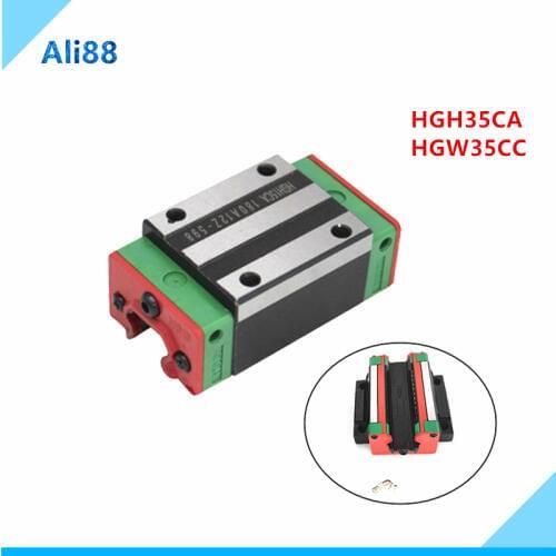 1pcs HGH35CA HGW35CC carriages/falng slider block match use square linear guide HGR35 for linear rail CNC diy parts