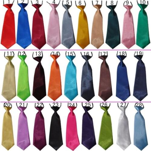 100PC/Lot Solid Colors Large Dog Ties For Big Dogs Neckties Dog Grooming Accessories Pet Supplies