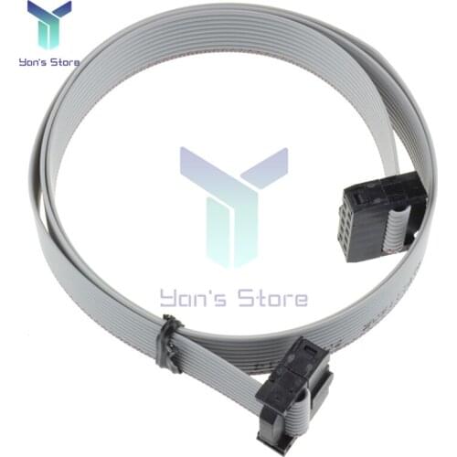 70CM 10Pin 2.54mm Connector Cable For USB ASP ISP JTAG AVR Wire 10P IDC Flat Ribbon DATA Cable Newest DuPont line High Quality