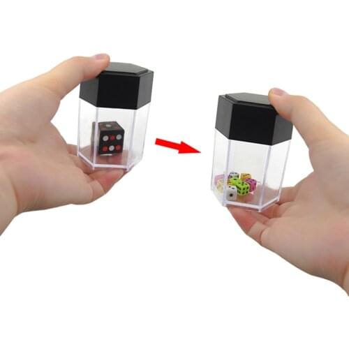 Big Explode Explosion Dice Magic Tricks Street Close Up Magia Dice Bomb Magie Mystery Box Magica Mentalism Illusion Gimmick Prop