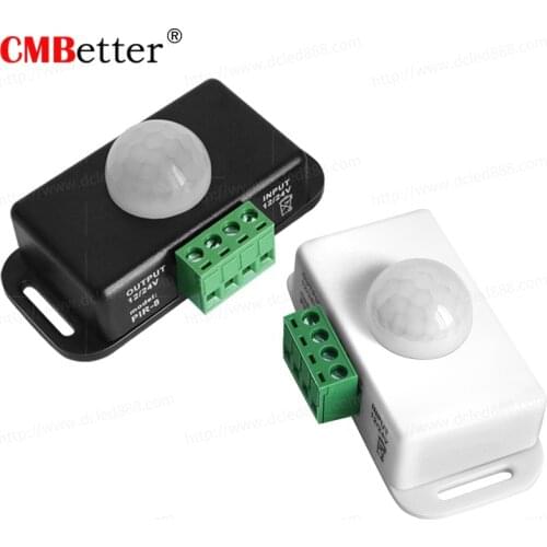 Motion Sensor DC 5V 12V Light Switch Movement Detector Activated Timer Automatic Pir Motion Sensor ON OFF for LED Strip Light