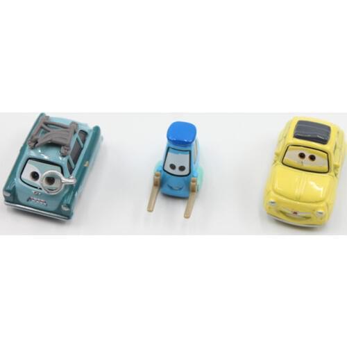 Disney Pixar Cars Professor Z Luigi Guido 1:55 Scale Diecast Metal Alloy Modle Toys For Children Gifts