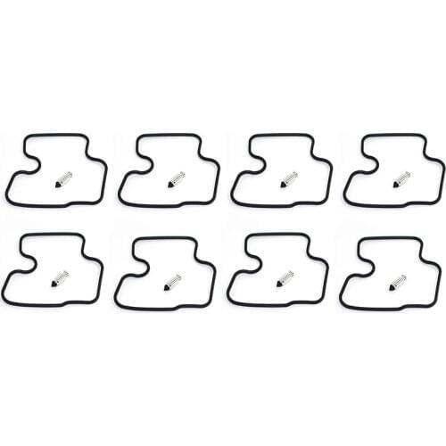 FOR CBR MC22 250CC CBR22 CB400 CBR VTEC carburetor repair Bottom shell gasket seal housing (rubber) Float Valve Needle Seat Kit