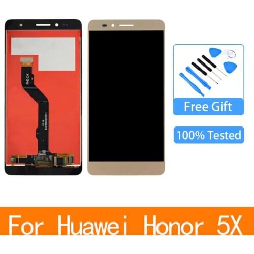For Huawei Honor 5X LCD Display + Touch Screen + Tools FHD 100% New Digitizer Assembly Replacement For Huawei GR5 5.5 inches