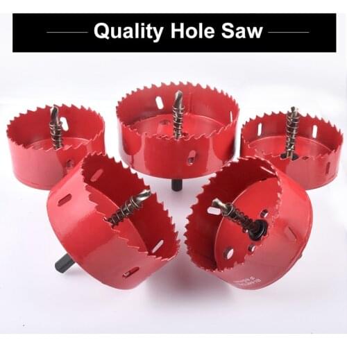 Hohxen 1pcs 75MM M42 Bi-Metal Holesaw Cutter Hole Saw Wood Drill Tooth Kit Core Drill Bit Cutting Kit Opener 80 85 90 95 100 mm