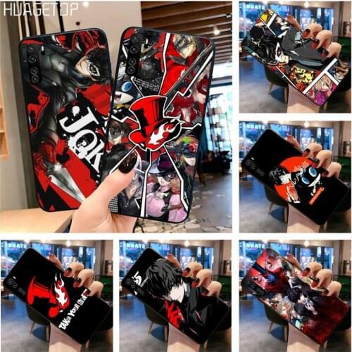 HUAGETOP Persona 5 Take Your Heart Luxury Unique Phone Cover for Huawei P40 P30 P20 lite Pro Mate 30 20 Pro P Smart 2020 prime